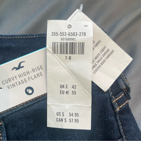 NWT Women’s Curvy High-Rise Vintage Flare Jeans - Picture 3 of 11